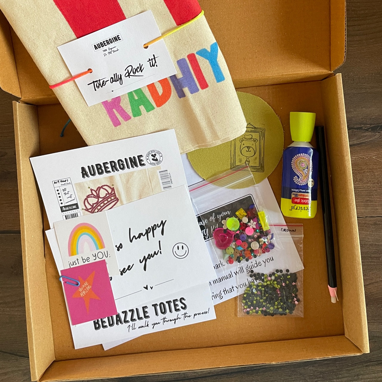 BEDAZZLE DIY TOTE KIT