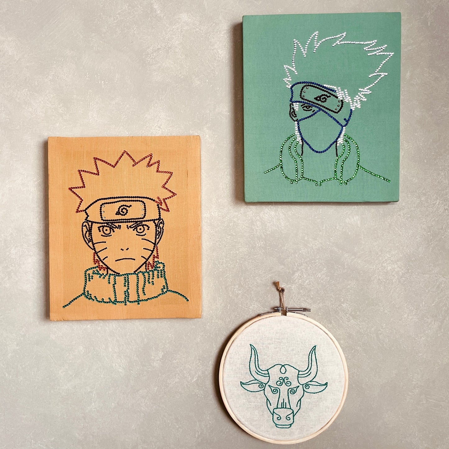 NARUTO EMBELLISHMENT DIY ARTWORK CRAFT KIT