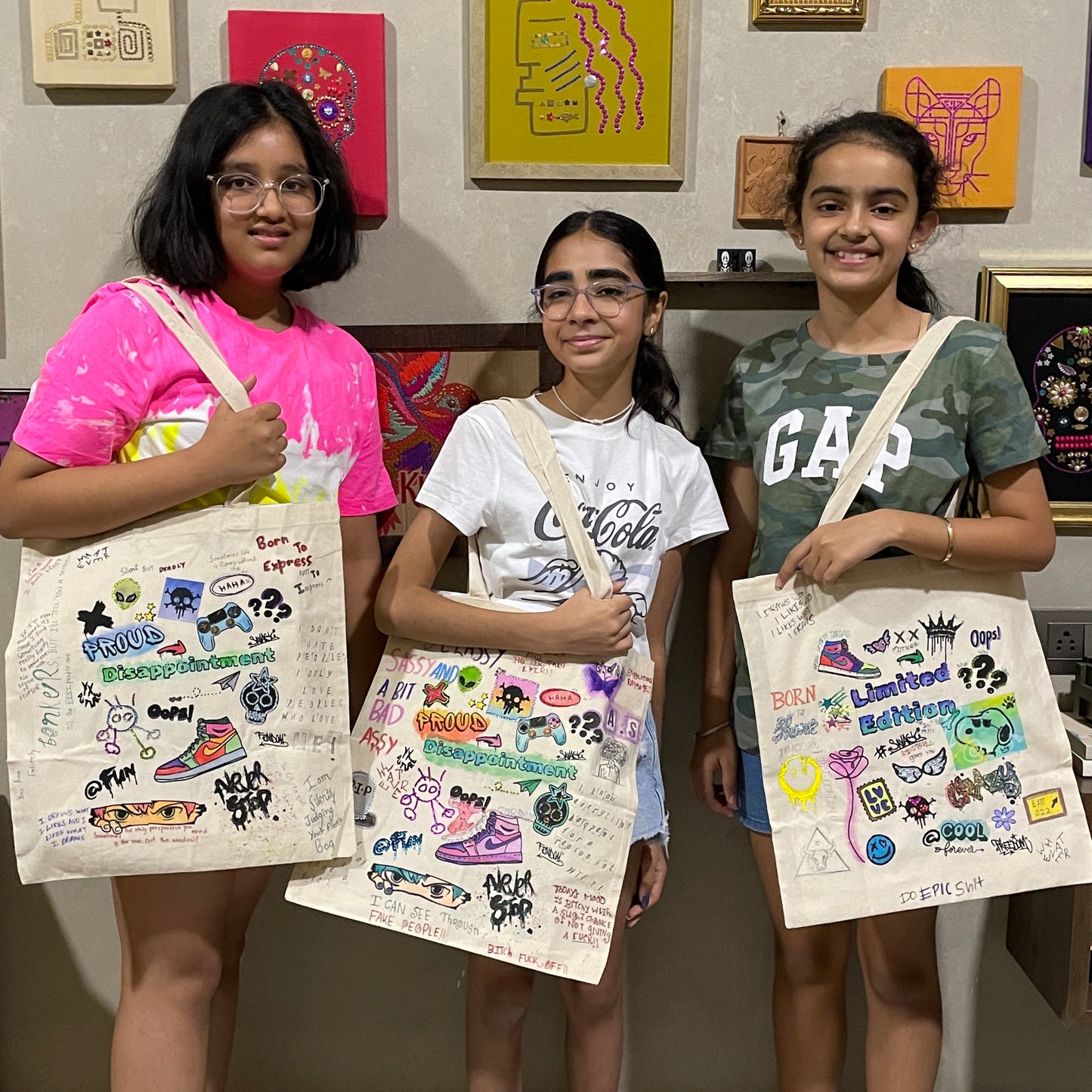 CREATIVE CHAOS LIMITED EDITION DIY TOTE KIT