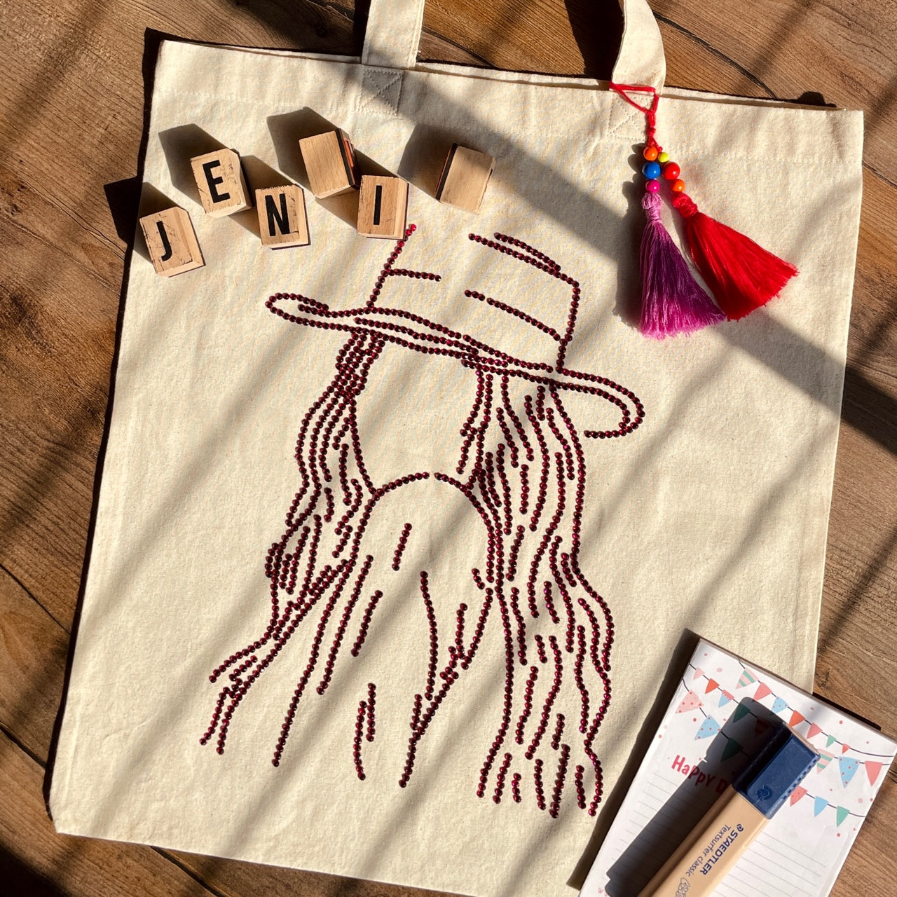 JENNIE EMBELLISHMENT DIY TOTE KIT