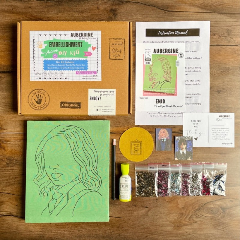 ENID SINCLAIR EMBELLISHMENT DIY ARTWORK KIT