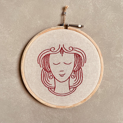 VIRGO DUO HOOP EMBROIDERY DIY KIT