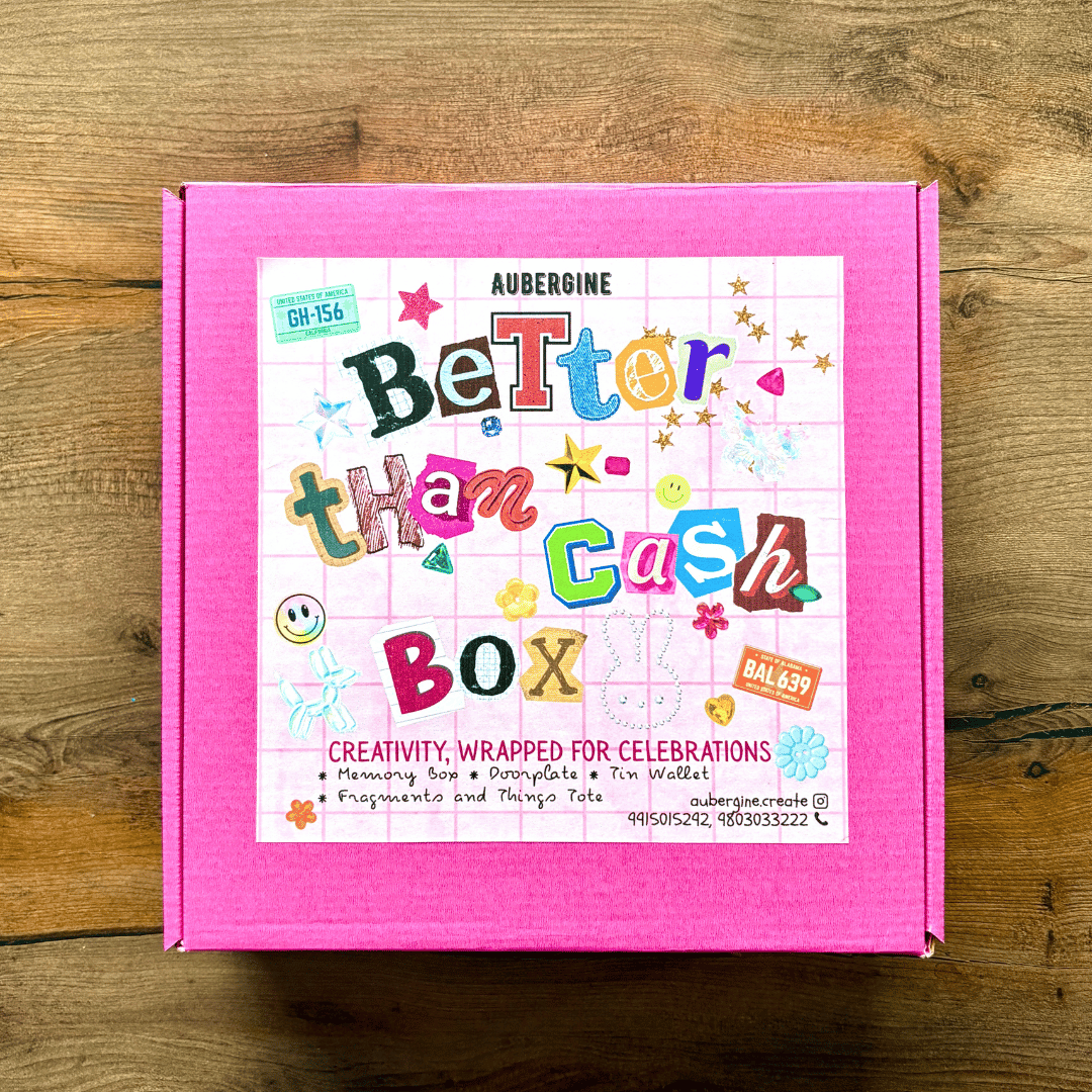 Better Than Cash Box: Creativity Wrapped for Celebrations