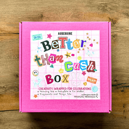Better Than Cash Box: Creativity Wrapped for Celebrations