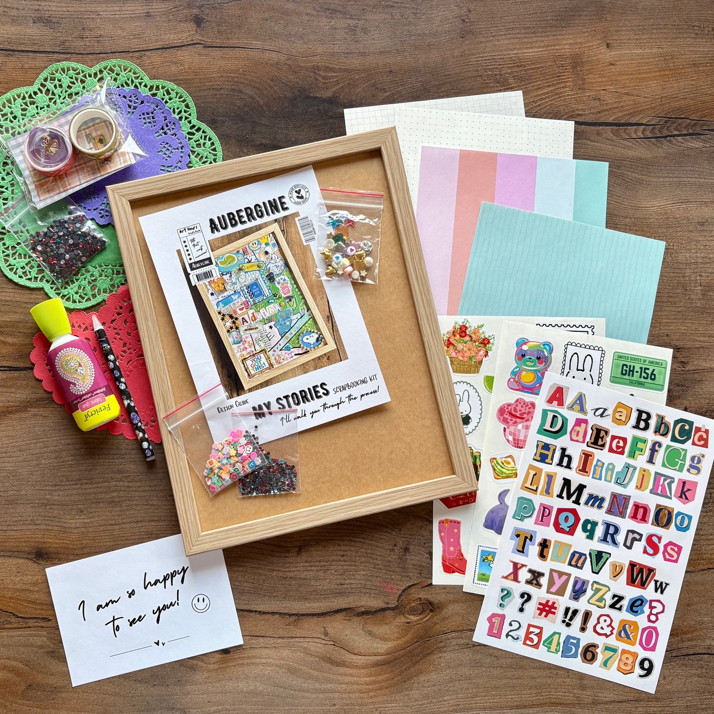 'My Layered Stories' Scrapbooking Artwork Kit