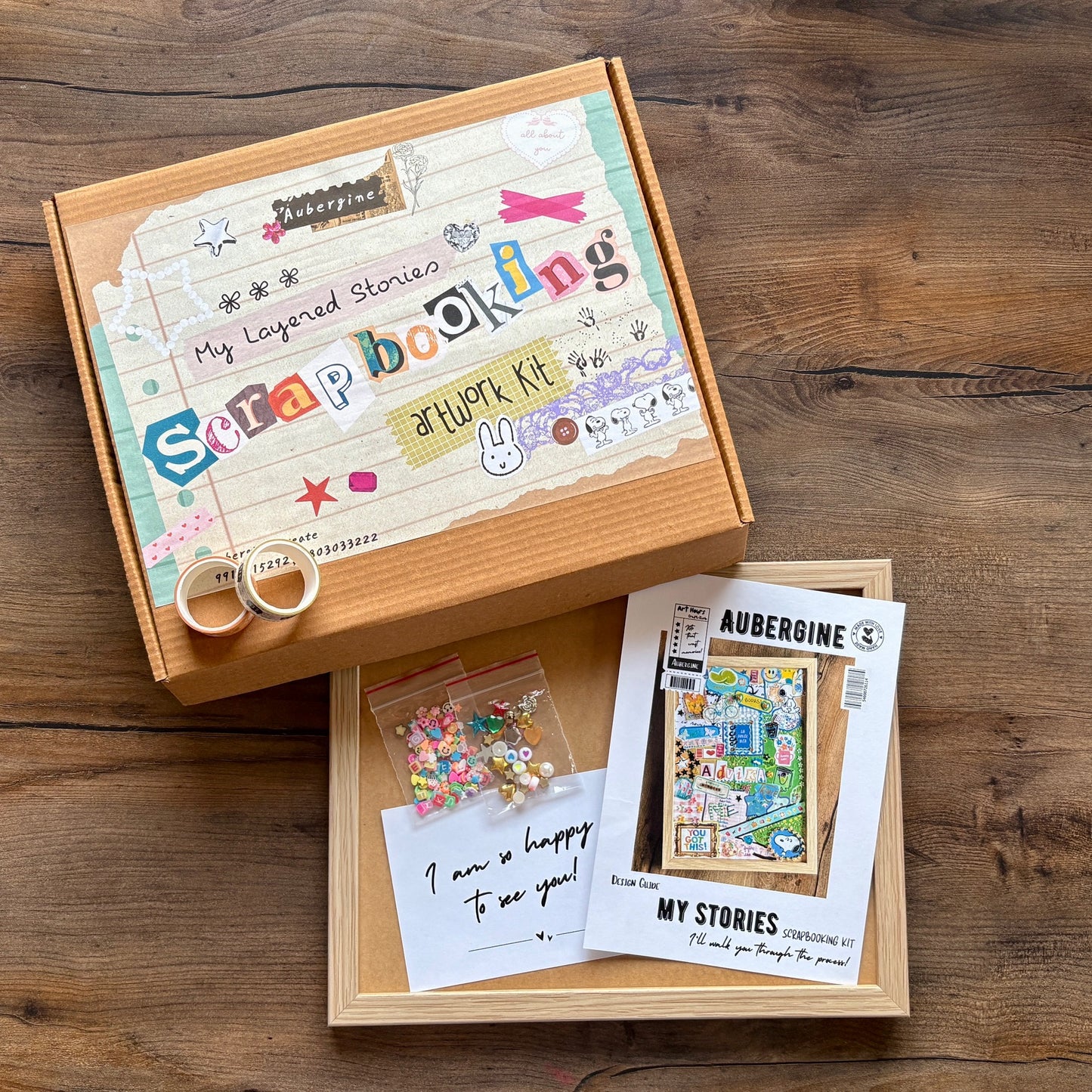 'My Layered Stories' Scrapbooking Artwork Kit