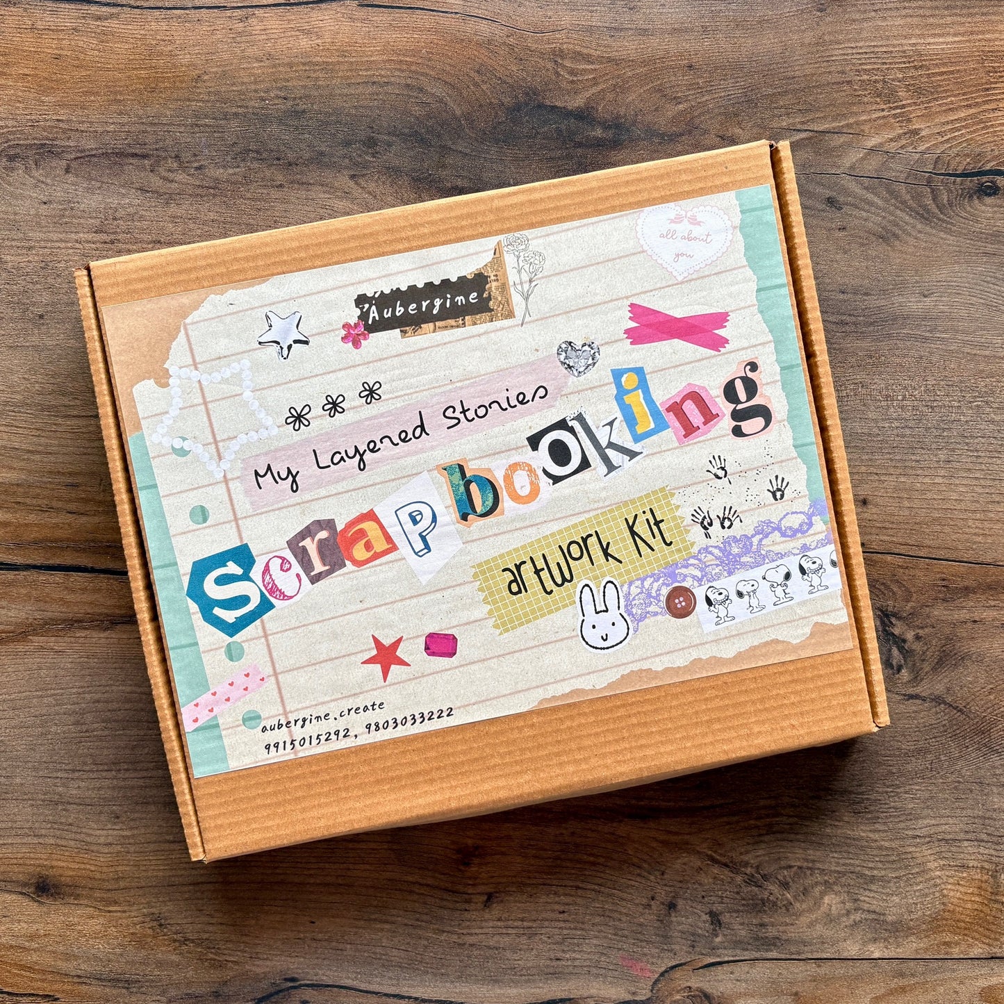 'My Layered Stories' Scrapbooking Artwork Kit