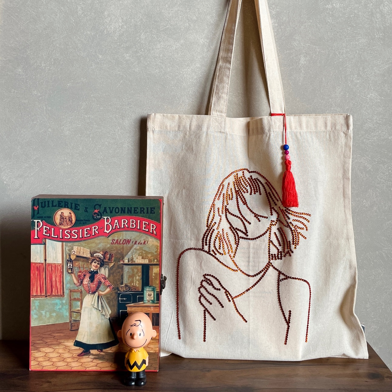 LISA EMBELLISHMENT DIY TOTE KIT