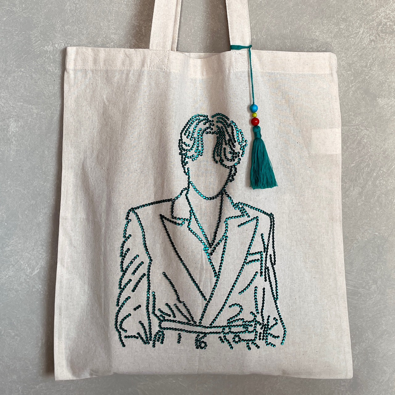 JUNG KOOK EMBELLISHMENT DIY TOTE KIT