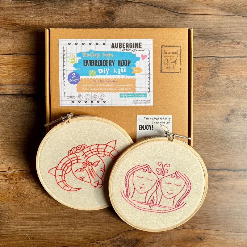 GEMINI DUO HOOP EMBROIDERY DIY KIT