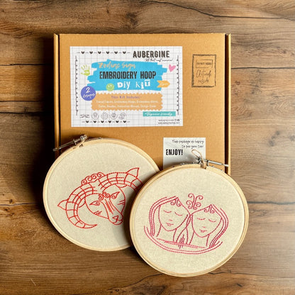 GEMINI DUO HOOP EMBROIDERY DIY KIT