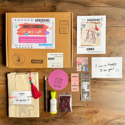 JENNIE EMBELLISHMENT DIY TOTE KIT