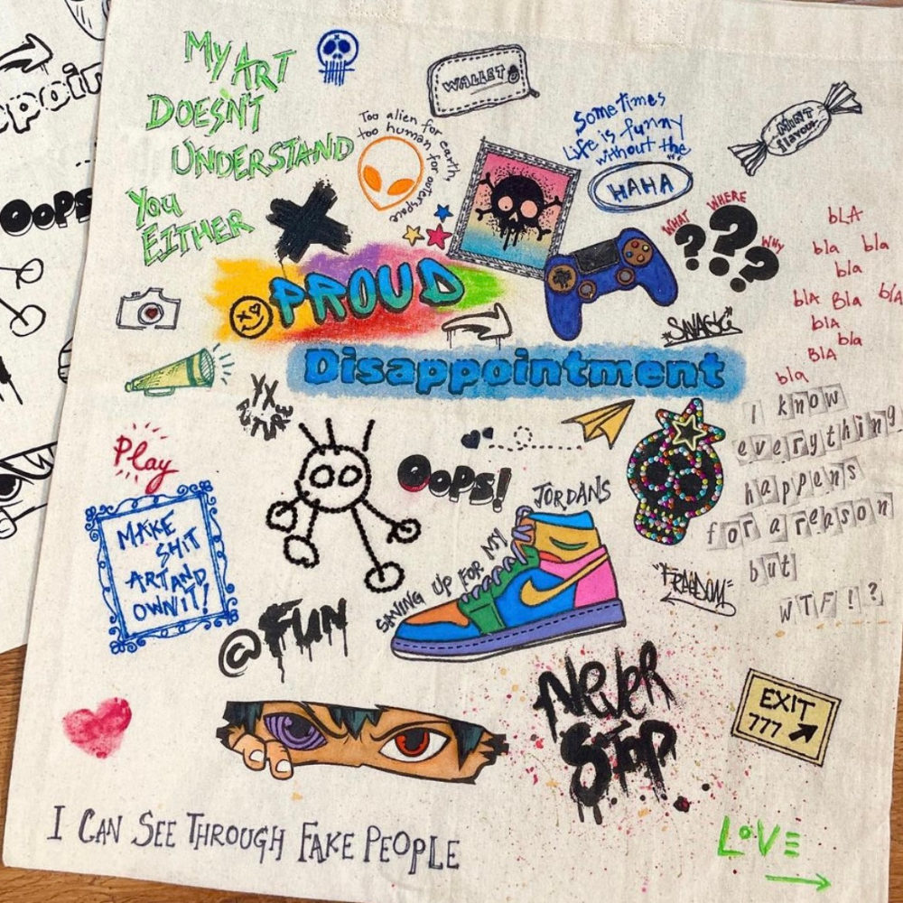 CREATIVE CHAOS PROUD DISAPPOINTMENT DIY TOTE KIT